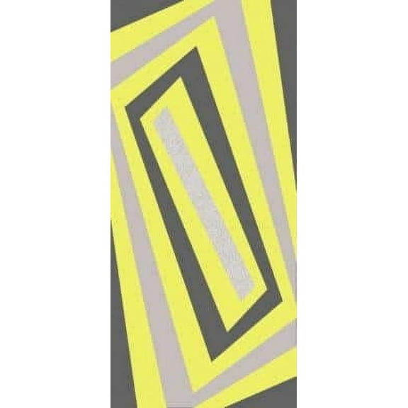 PREMIUM Modern Stylish Living Room Rug Design 2313 - 5'2"x7'5", Yellow