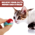 thumbnail image 3 of Miangastore 15Pcs Kitten Toys Cat Decompression Ball Cat Chewing Plush Ball Cat Plush Ball, 3 of 9