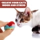 thumbnail image 5 of 15 juguetes con pompones para gatitos, pelota de descompresión para gatos, pelota de peluche para masticar., 5 of 5