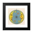 thumbnail image 2 of Anonymous 12x13 Black Modern Framed Museum Art Print Titled - Two Facing Moons and with Stars Lantern Design (ca 1880), 2 of 5