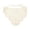 White, variant on Crochet Triangle Head Scarf for Women – Handmade Hollow Knit Hair Scarf with Scallop Lace Edge, Adjustable Tie Back Kerchief for Spring Summer Music Festival Beach Gift Brown,One Size