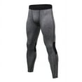 thumbnail image 2 of SDNall Compression Pants Men Sports Stretch Leggings Trousers Breathable Quick-Drying Wicking Fitness Pants Workout Pants for Men Sizes:S-2XL, 2 of 9