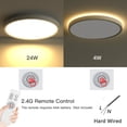 thumbnail image 3 of Lámpara de techo Roomratv, montaje empotrado, 28 W, con mando a distancia, 3 of 8