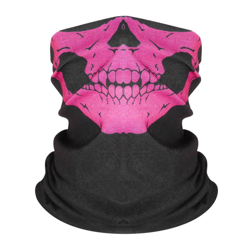 Máscara De Calavera De Llama Roja Y Azul, Disfraz De Cosplay, Fantasma De Terror, Cara Completa, Látex Bulex Cos, Utilería Para Halloween, Accorios Para Jinete Fantasma - AliExprs 200000532