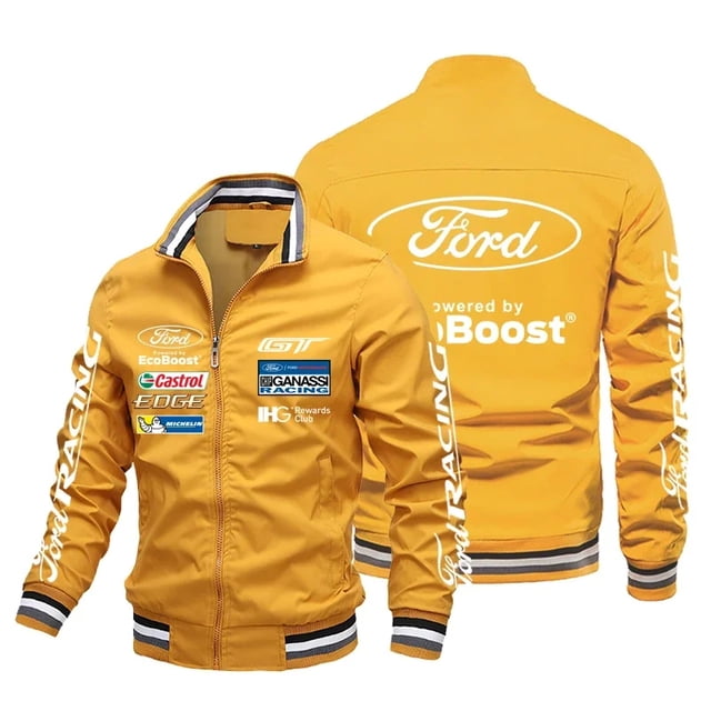 Veste de Course Décontractée pour Hommes Veste de Sport Légère pour Extérieur Veste de Vélo Moto Automne 2024