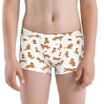 thumbnail image 5 of Yiaed Labrador Retriever Dog Print Boys' Boxer Briefs Cotton Casual Stretch Comfort Boys Boxers - Kids Boxer Briefs Underwear for Boys (6-18)-X-Small, 5 of 5