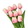 thumbnail image 7 of Yesbay 5Pcs Artificial Tulips Realistic Plastic Faux Silk Floral Simulation, 7 of 7
