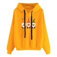 thumbnail image 3 of ICHUANYI Liquidación Blusa de manga larga estampada a la moda para mujer, cuello redondo, informal, sudadera ICHUANYI WER202308247047, 3 of 3