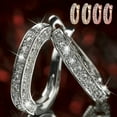 thumbnail image 2 of BGZLEU Small Hoop Earrings for Women Trendy Gold Plated Lightweight Cubic Zirconia Chunky Cartilage Huggie Hoop Earrings Hypoallergenic Gold Jewelry for Women, 2 of 6