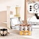 thumbnail image 5 of Aparatos de cocina, accesorios de cocina, utensilios de cocina, herramientas de cocina, bolsas de té de plástico, organizadores de almacenamiento divididos, gabinetes de cocina de doble capa, encimera, 5 of 6