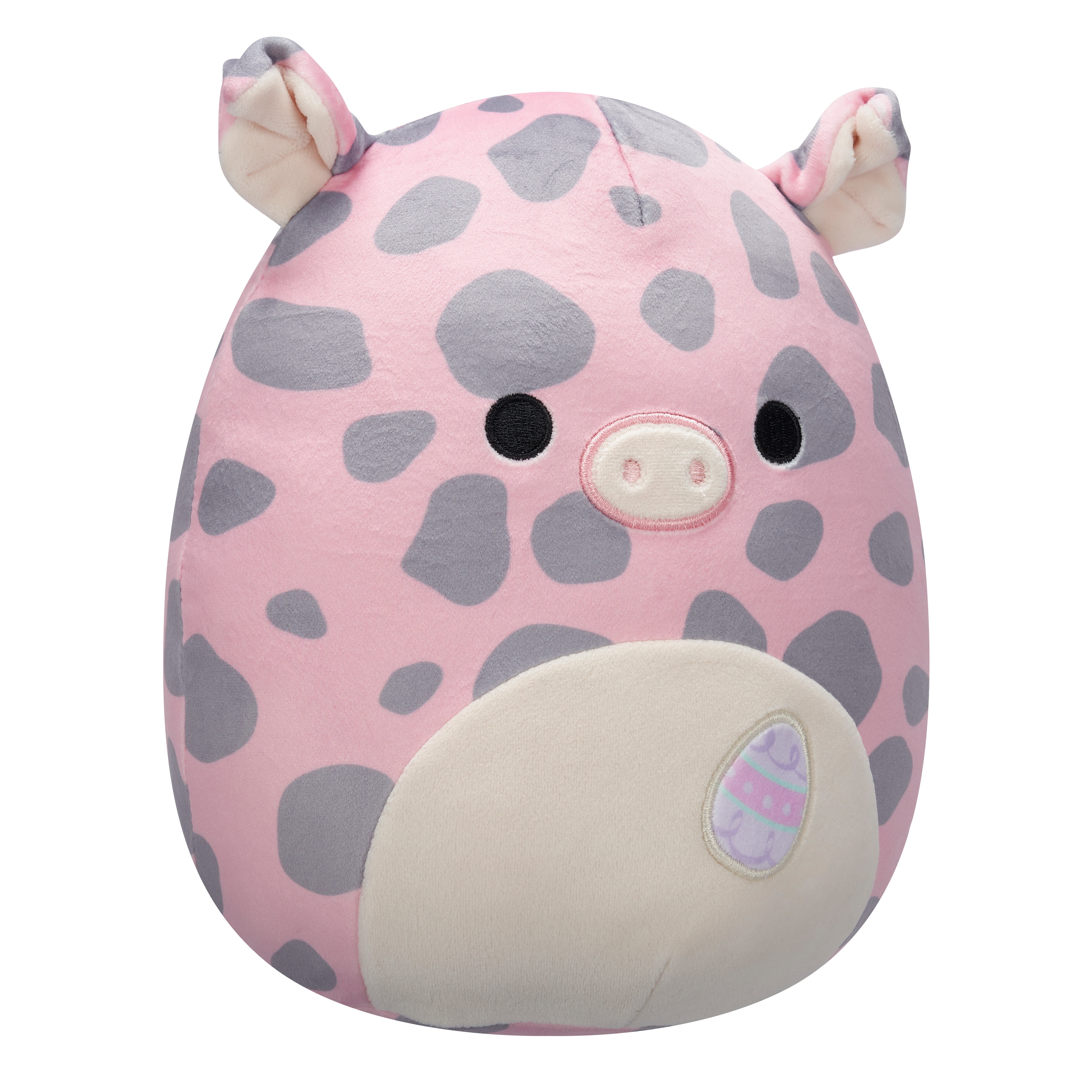 Squishmallows 8” Aquitaine the Pink Pig with Grey Spots - Ultra Soft Easter Plush Toy