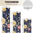 thumbnail image 4 of Pioneer Flower Floral Print Pattern Kitchen Rugs Sets Of 3,Kitchen Runner Rugs Non Skid Washable,Decorative Kitchen Floor Mats for Kitchen,Sink,Laundry,17"x30"+ 17"x47" + 17"x59", 4 of 6