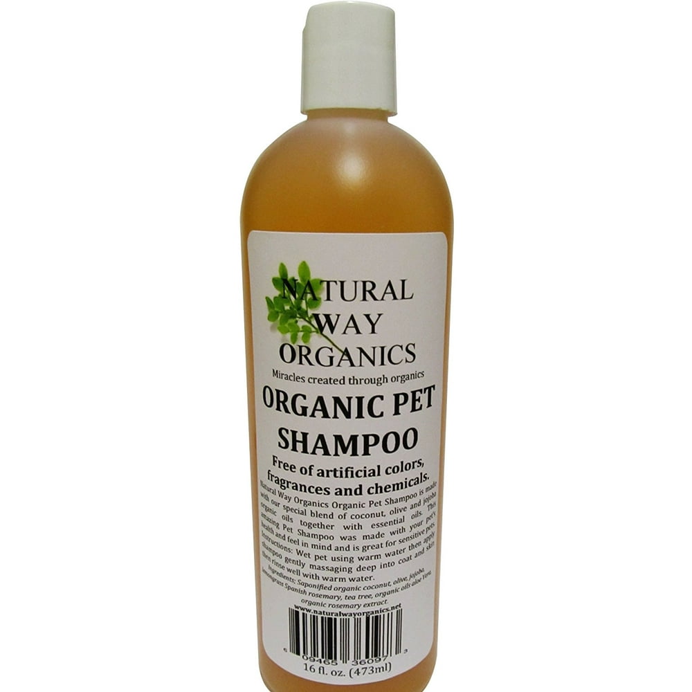 Natural Way Organics Natural Organic Pet Shampoo 16 Oz (473ml