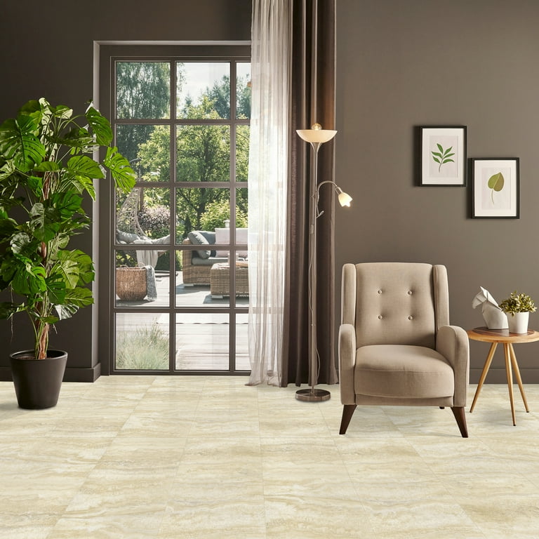 Achim Sterling Rustic Marble 12-in x 12-in Water Resistant Peel and Stick Vinyl Tile Flooring (20-sq ft) Achim Sterling Rustic Marble 12-in x 12-in Water Resistant Peel and Stick Vinyl Tile Flooring (20-sq ft)