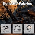 thumbnail image 3 of Halloween Cemetery Throw Pillows Set of 2 with Unique Patterns Covers - Available in 16x16, 18x18, and 20x20 Inches for Various Occasions - Includes Throw Pillow Inserts, 3 of 6