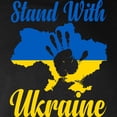thumbnail image 3 of CafePress - Stand With Ukraine Long Sleeve T Shirt - Long Sleeve Dark T-Shirt, 3 of 4