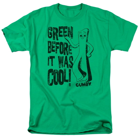 Gumby - Cool Green - Short Sleeve Shirt - Small