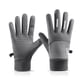 thumbnail image 3 of Guantes de invierno Esquí Impermeable Hombres Ciclismo Guante para correr Conducir Gris JShteea Accesorios para bicicletas, 3 of 3