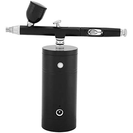 Mini Airbrush Air Compressor Kit, Portable Air Brush Paint Spray Gun Set, Dual Action 0.3mm Nozzle Capacity$$Art & Craft