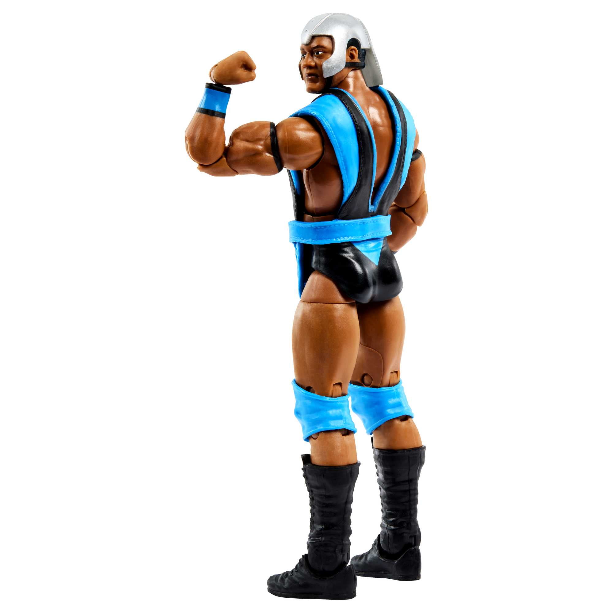  Mattel WWE - Figuras de acción de la WWE Elite Farooq Asad con  accesorios, coleccionables : Videojuegos