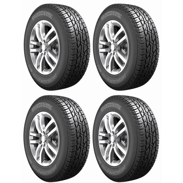 PAQUETE DE 4 LLANTAS - 275 55 R20 BLACKHAWK HA11 VT 117T XL