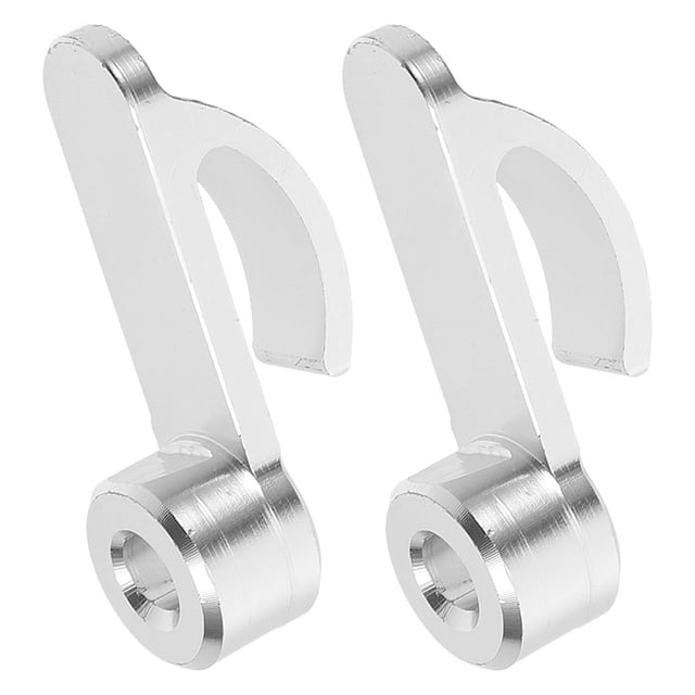 WHAMVOX 2Ud Gancho Para Equipaje De Motocicleta Plata Aluminio Y Funcional