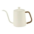 thumbnail image 2 of Rongfmy Coffee Maker Pour Over Coffee Maker Tea Kettle Stainless Steel Scratch Resistant 600ml White, 2 of 9