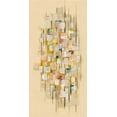 thumbnail image 2 of McMullen, Charles 18x32 Black Ornate Wood Framed with Double Matting Museum Art Print Titled - City Map I, 2 of 4