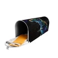 thumbnail image 5 of Fuzoiu colorful flames dinosaur Print Decorative Waterproof Mailbox Cover,Welcome Magnetic Mailbox Cover, Post Letter Box Wrap Cover for Outdoor Decor -21x18 in, 5 of 8