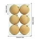 thumbnail image 2 of Adornos navideños, bolas de terciopelo, 6 unidades, 2,36 pulgadas, para árbol de Navidad, baby shower, primera Navidad, fiesta de cumpleaños, bolas de terciopelo flocado., 2 of 6