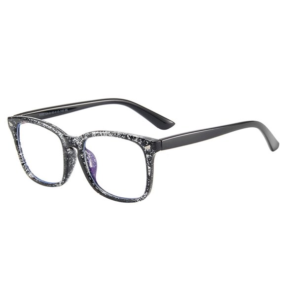 Lunettes Bloquant la Lumière Bleue Unisexes Élégantes Carrées Anti-Fatigue Oculaire Verres Clairs Filtre de Lumière Bleue Lunettes