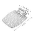 thumbnail image 2 of ETHZZLE 1 Pair Easy Installation Footrest Silver Alloy Prevent Shaking Elderly Care, 2 of 6