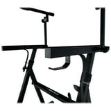 Rockville Z45W Z-Style 2-Tier Keyboard Stand+Wheels+Bag+Adjustable ...