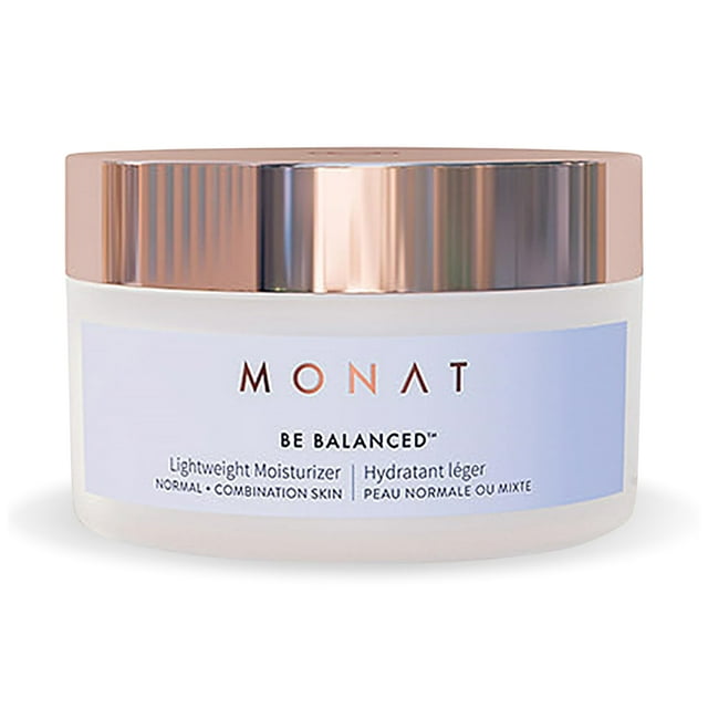 Crema hidratante MONAT Be Balanced Lightweight de 45 ml con ácido hialurónico