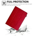 thumbnail image 5 of Universal 10 inch Tablet Case, Dteck Slim Folio Protective Case with Tri Fold Stand for iPad 10.2/iPad 9.7/Onn 10.1/Samsung Tab A7 10.4/Galaxy Tab A 10.1 inch all 9.5-10.5 inch Tablet,Red, 5 of 5