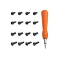 thumbnail image 4 of Destornillador de Timbre de Puerta Zulema Doble Extremo 2 Piezas 16 Tornillos, 4 of 8