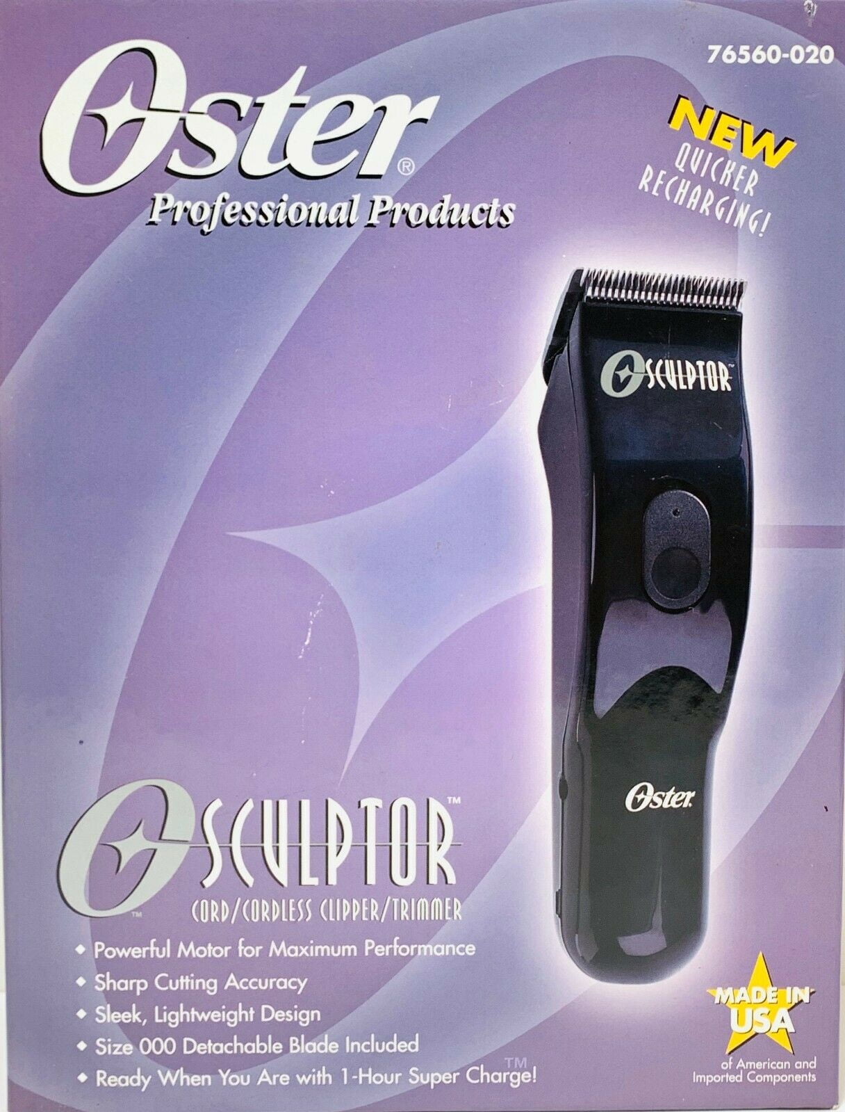 oster juice cordless clippers