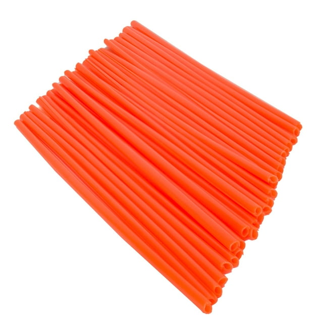 Reflejantes para rayos de moto naranja Universal Kinlley