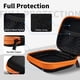 thumbnail image 4 of Estuche de transporte de EVA para auriculares Bolsa de almacenamiento de accesorios para teléfonos móviles, 4 of 5