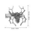 thumbnail image 3 of IFANLANDOR Lot de 1 Clips Araignée 15 Pro Argent Titane pour Exploration Extérieure, 3 of 8