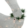 thumbnail image 6 of Northlight 51" Lighted White Reindeer with Sleigh Christmas Decoration, 6 of 6