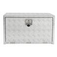 thumbnail image 3 of GloryStar Aluminum Diamond Plate Truck Bed Tool Box, Heavy Duty Lockable Storage Chest with Keys for RV Trailer Use, 3 of 8