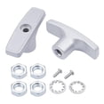 thumbnail image 4 of koolsoo 2 Pieces RV Waste Valve Handles RV Parts for Extension Rod Tank Hose Handles Gray, 4 of 9