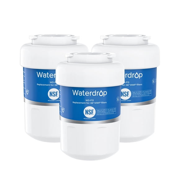 Waterdrop WD-F13 Replacement for GE® MWF® Water Filter, SmartWater® MWFP, GWF, HDX FMG-1, Kenmore® 9991, RWF1060