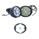 thumbnail image 1 of Par Faros 6 Leds Ovalado Auxiliares Base Moto Fija Estrobo F, 1 of 7