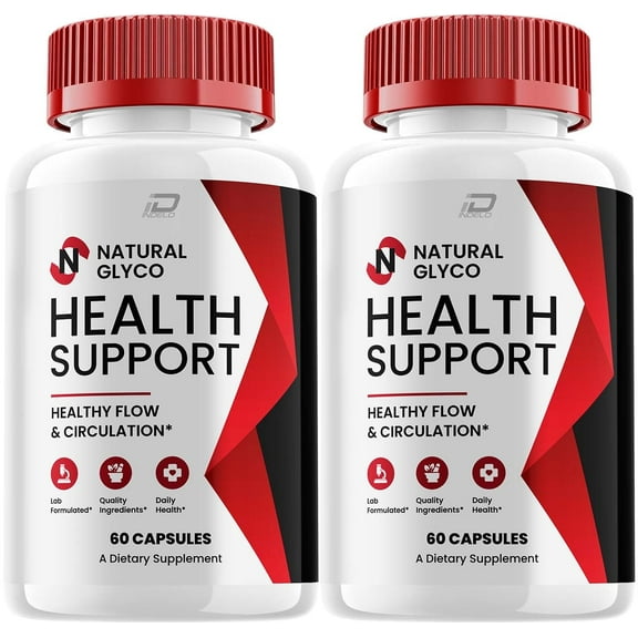 Natural Glyco Capsules – NaturalGlyco All Natural Glycogen Support, 2 Pack, 120 Capsules