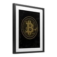 thumbnail image 2 of Stupell Industries Art Deco Bold Golden Digital Currency Black Framed Print Under Glass, 13 x 16, by Svetlana Aleynikova, 2 of 8