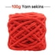thumbnail image 4 of Toystoory Calcetines de hilo de ganchillo tejido a mano de 100g, bufandas de hilo de una sola hebra, gorro, hilos tejidos a mano, accesorio de Artesanía No.07, 4 of 6