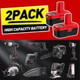 thumbnail image 2 of 2PACK 8.0Ah C3 19.2 Volt Battery Replacement for Craftsman 19.2 Volt Lithium-ion DieHard XCP 3130211004 130279005 11375 11045 1323903 315.115410 315.11485, 2 of 13