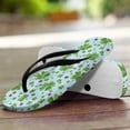 thumbnail image 2 of CHAQLIN Womens St. Patrick's Day Fashion Flip Flops Ladies Slip On Lightweight Athletic Yoga Mat Cushion Thong Sandals, 2 of 9